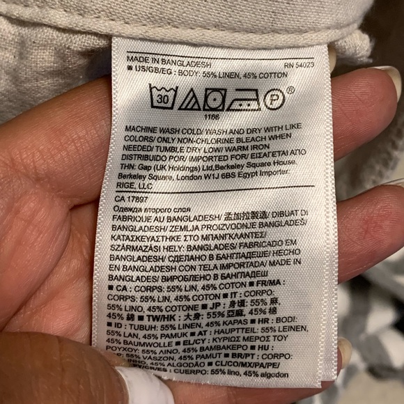 Banana Republic Linen Capris - Picture 5 of 6